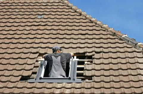 Pose de velux - Saint Martin de l'If